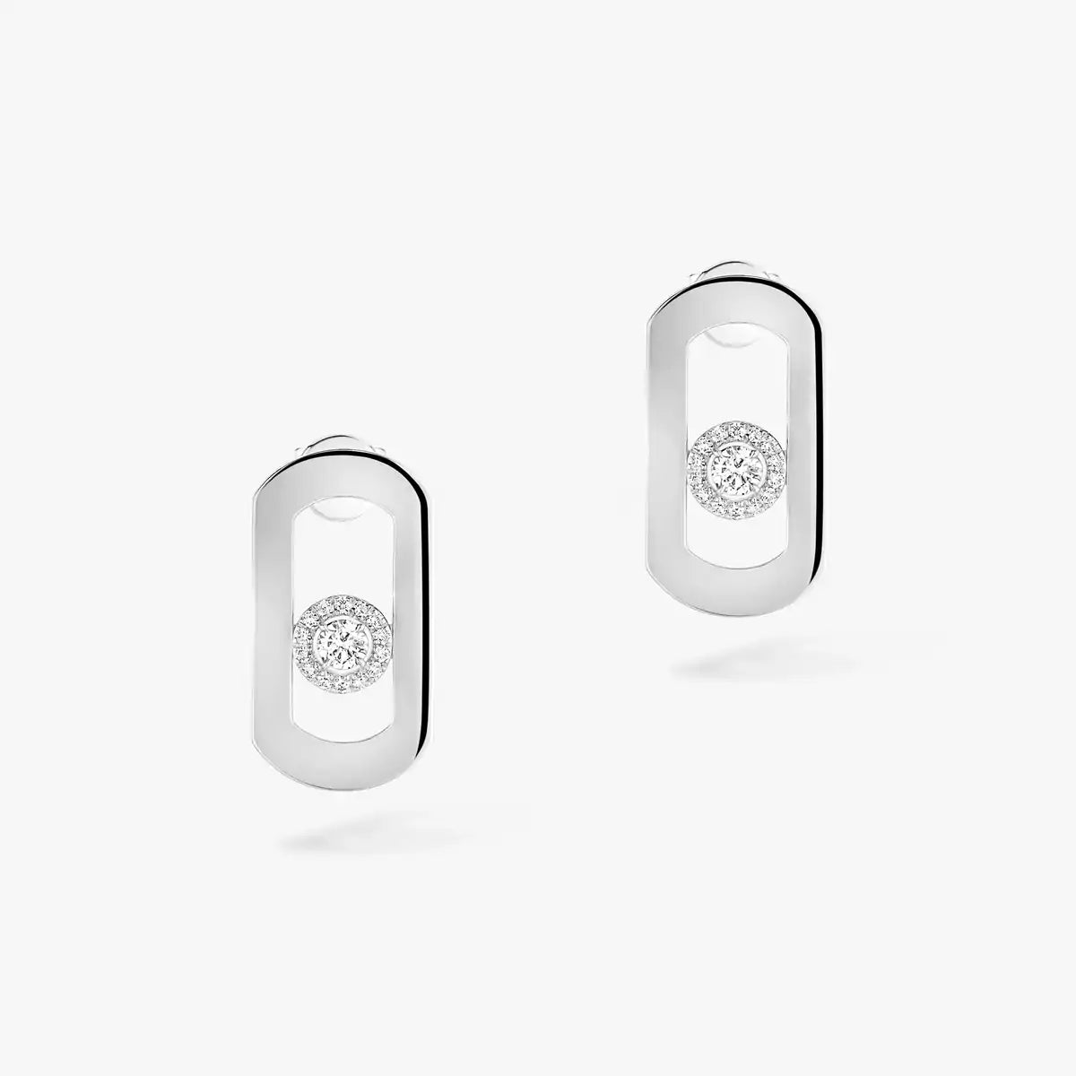 [⭐Mirelle]So Move Diamond Earrings in Yellow Gold