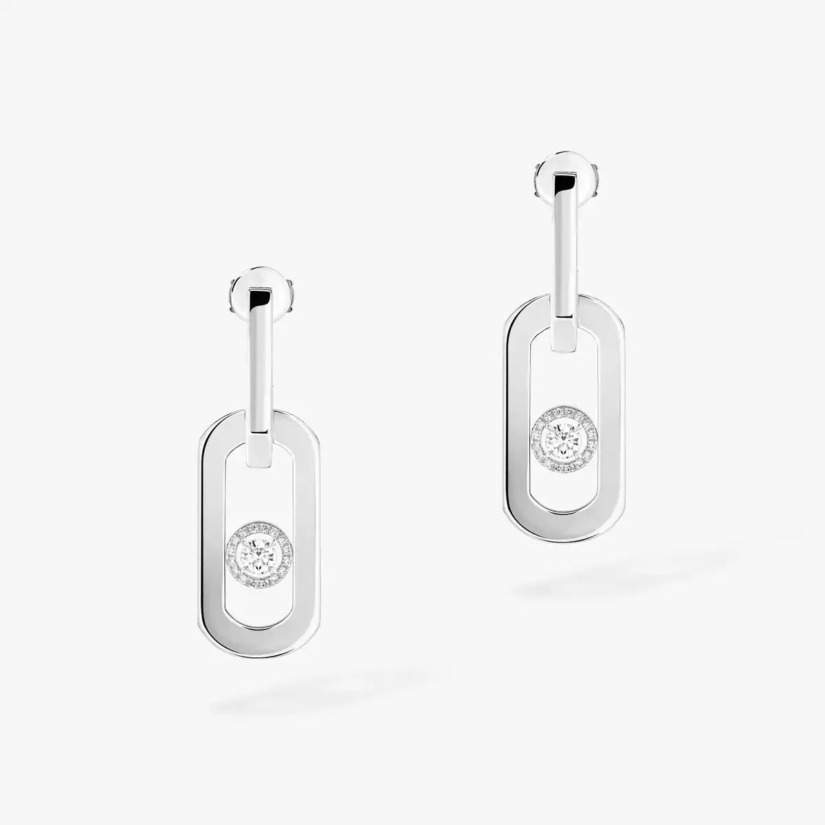 [⭐Mirelle]So Move XL Diamond Pendant Earrings