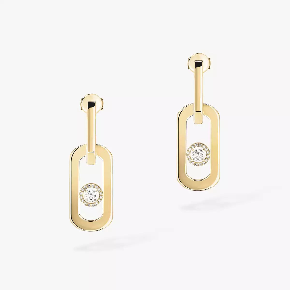 [⭐Mirelle]So Move XL Diamond Pendant Earrings