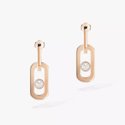 [⭐Mirelle]So Move XL Diamond Pendant Earrings