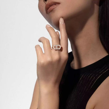 [⭐Mirelle]So Move Pave_-Set Diamond Ring