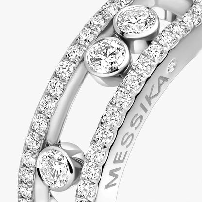 [⭐Mirelle] Move Gold Diamond Pave_ Ring