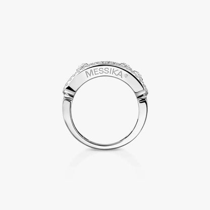 [⭐Mirelle] Move Gold Diamond Pave_ Ring