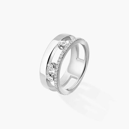 [⭐Mirelle]Move Romane Diamond Ring