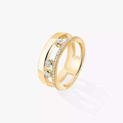 [⭐Mirelle]Move Romane Diamond Ring