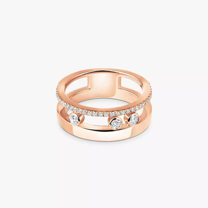 [⭐Mirelle]Move Romane Diamond Ring