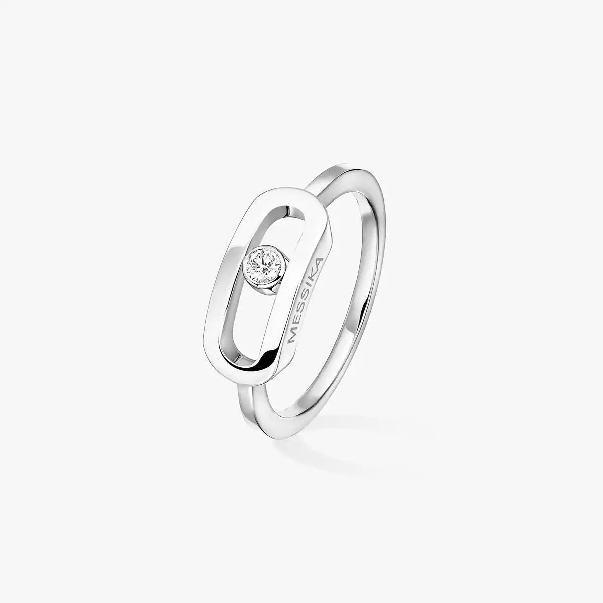 [⭐Mirelle]Move Uno Diamond Ring in Gold