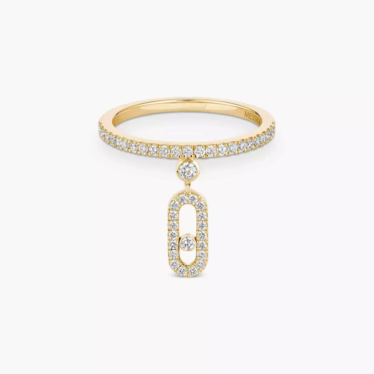 [⭐Mirelle]Move Uno Diamond Ring