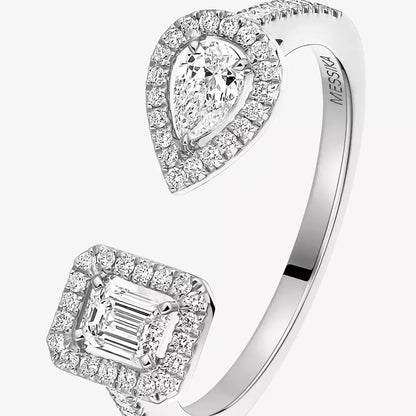 [⭐Mirelle]My Twin Toi Gold Diamond Ring