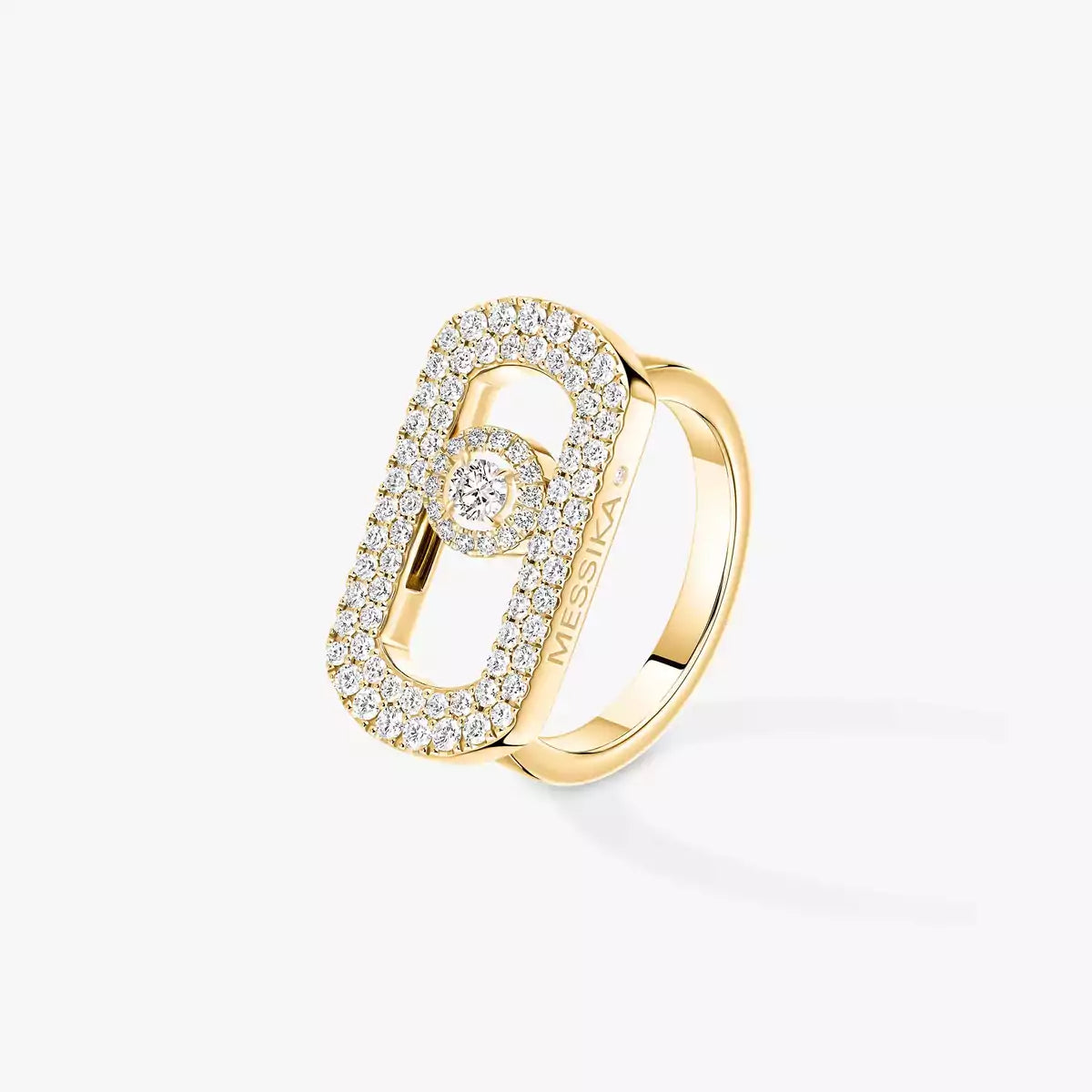 [⭐Mirelle]So Move Pave_-Set Diamond Ring