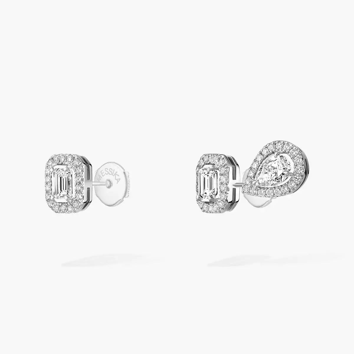 [⭐Mirelle]Diamond Earrings 0,10ct My Twin 1+2