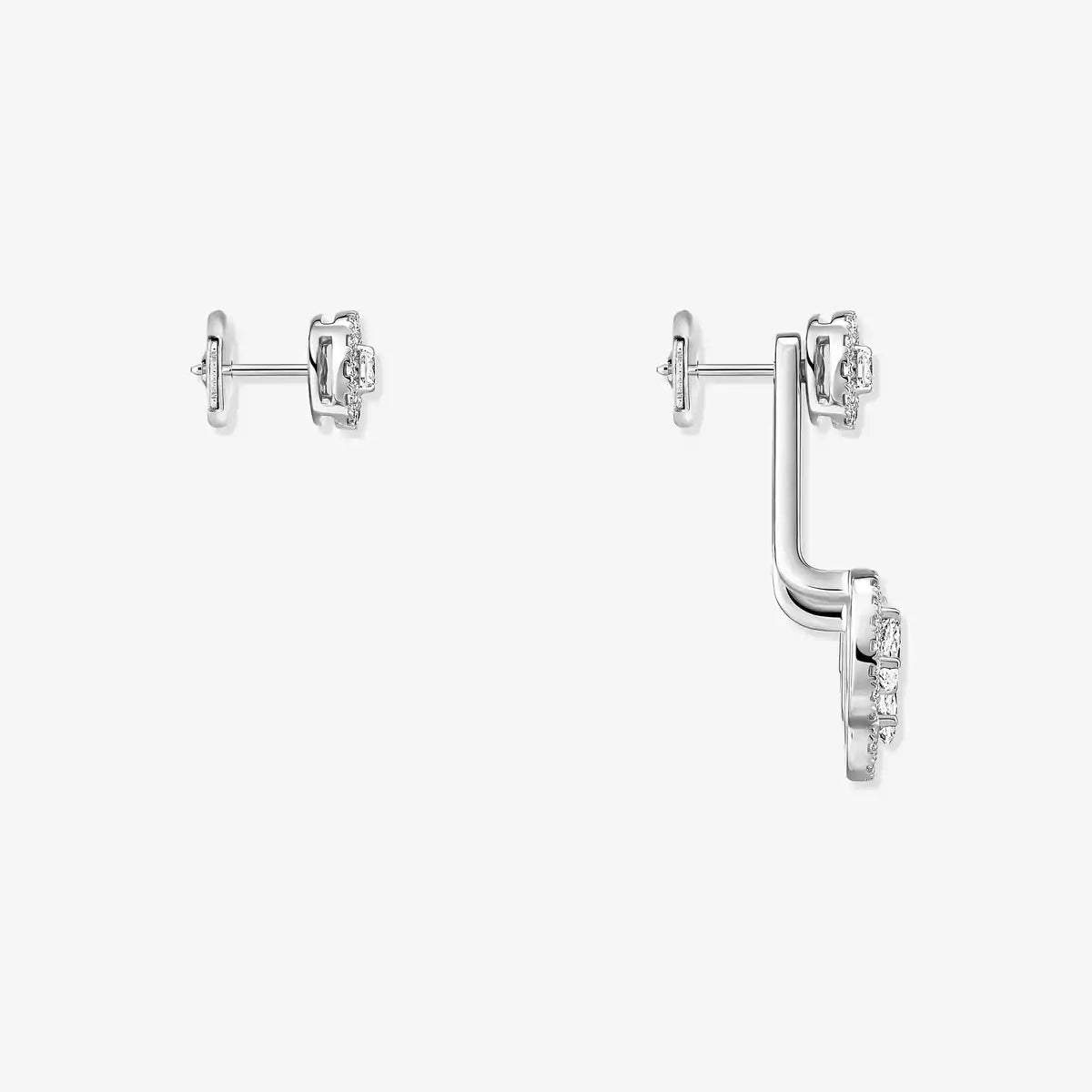 [⭐Mirelle] My Twin Trio  Diamond Earrings