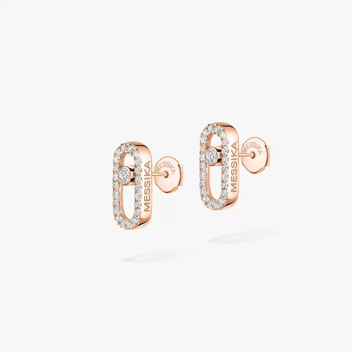 [⭐Mirelle]Move Uno Diamond Earrings