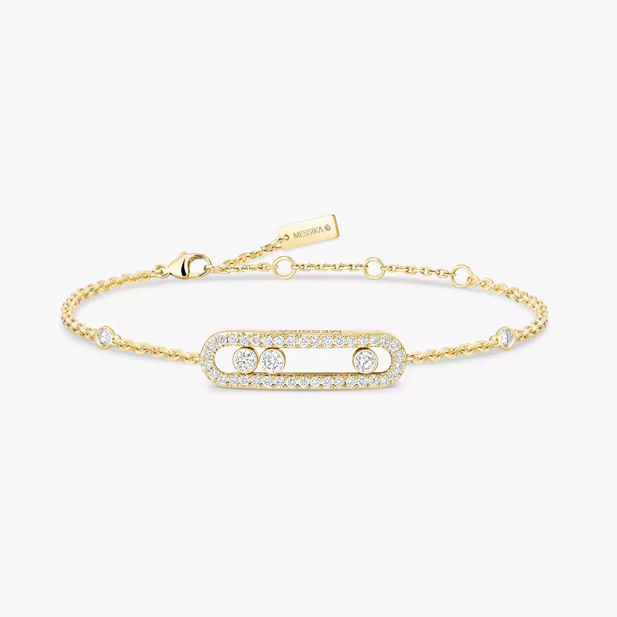 [⭐Mirelle]Pavé Baby Move Diamond Bracelet