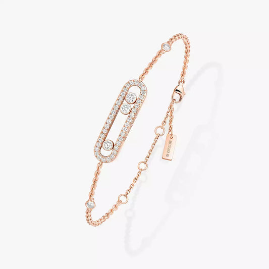 [⭐Mirelle]Pavé Baby Move Diamond Bracelet