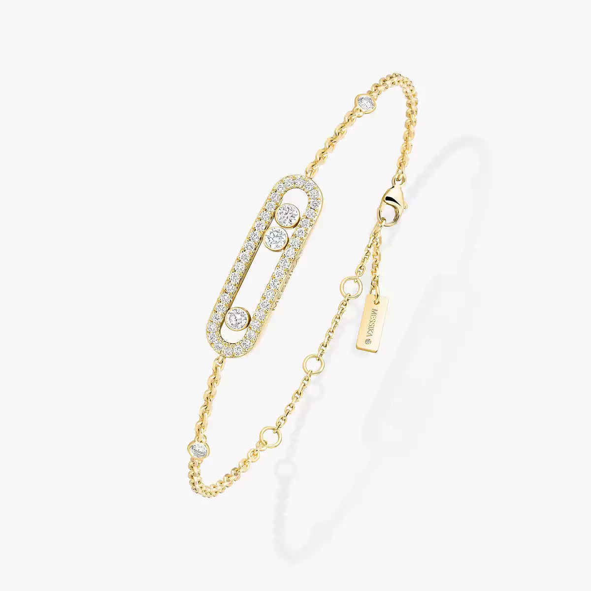 [⭐Mirelle]Pavé Baby Move Diamond Bracelet