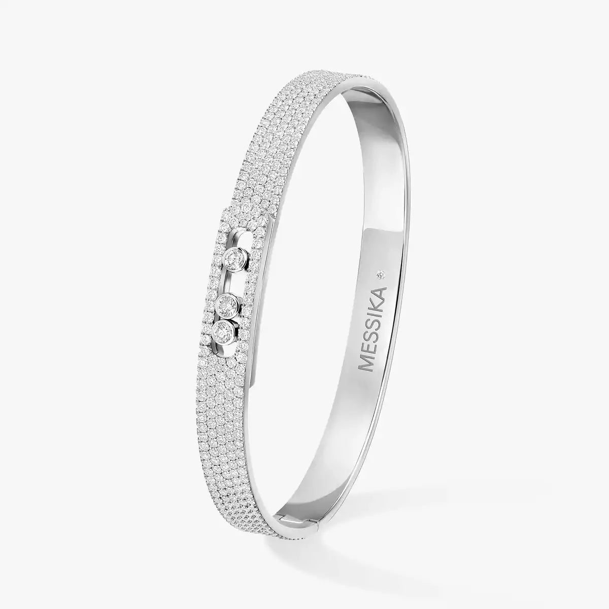 [⭐Mirelle]Move Noa Full Pavé Diamond Bangle Bracelet