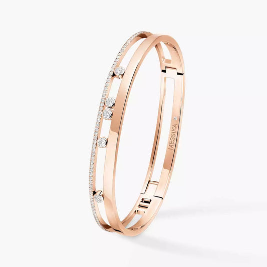 [⭐Mirelle]Move Romane Diamond Bangle Bracelet