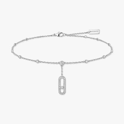 [⭐Mirelle] Move Uno pavé ankle bracelet