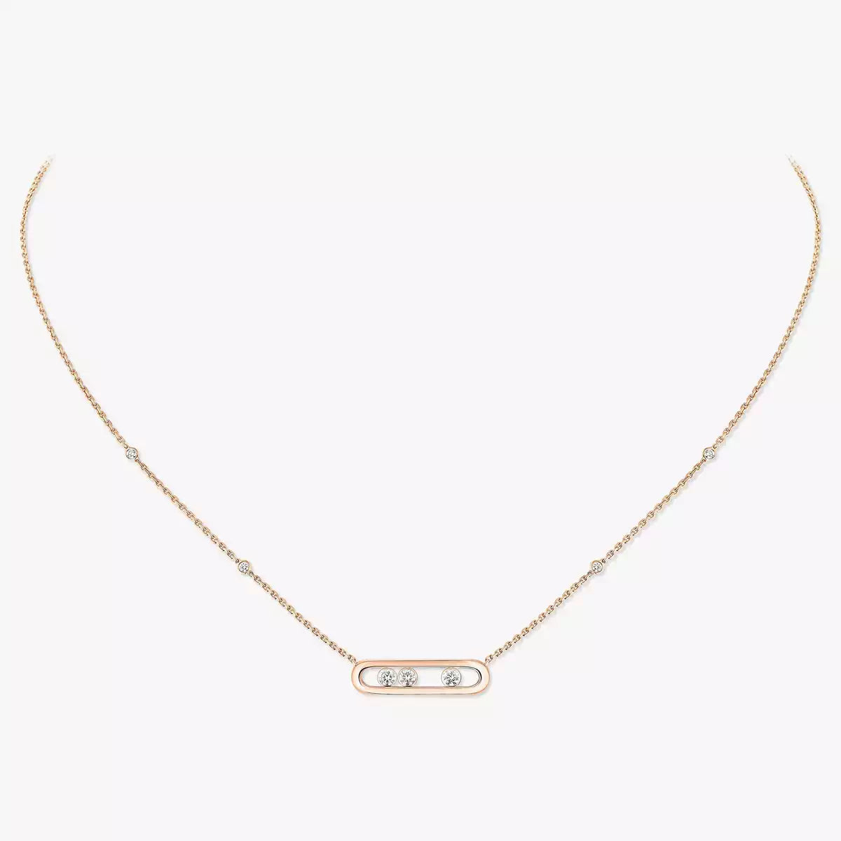 [⭐Mirelle] Baby Move Gold Diamond Necklace