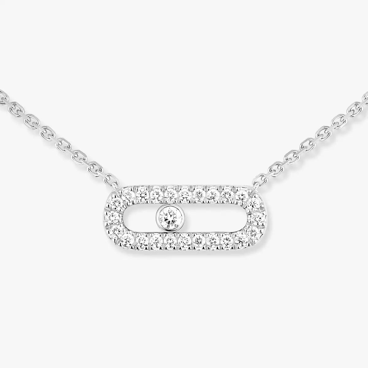 [⭐Mirelle]Diamond Necklace Move Uno