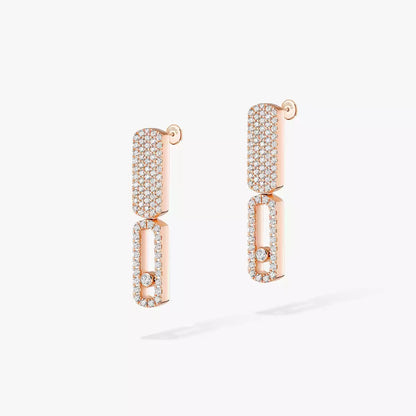 [⭐Mirelle]Imperial Move SM Diamond Earrings
