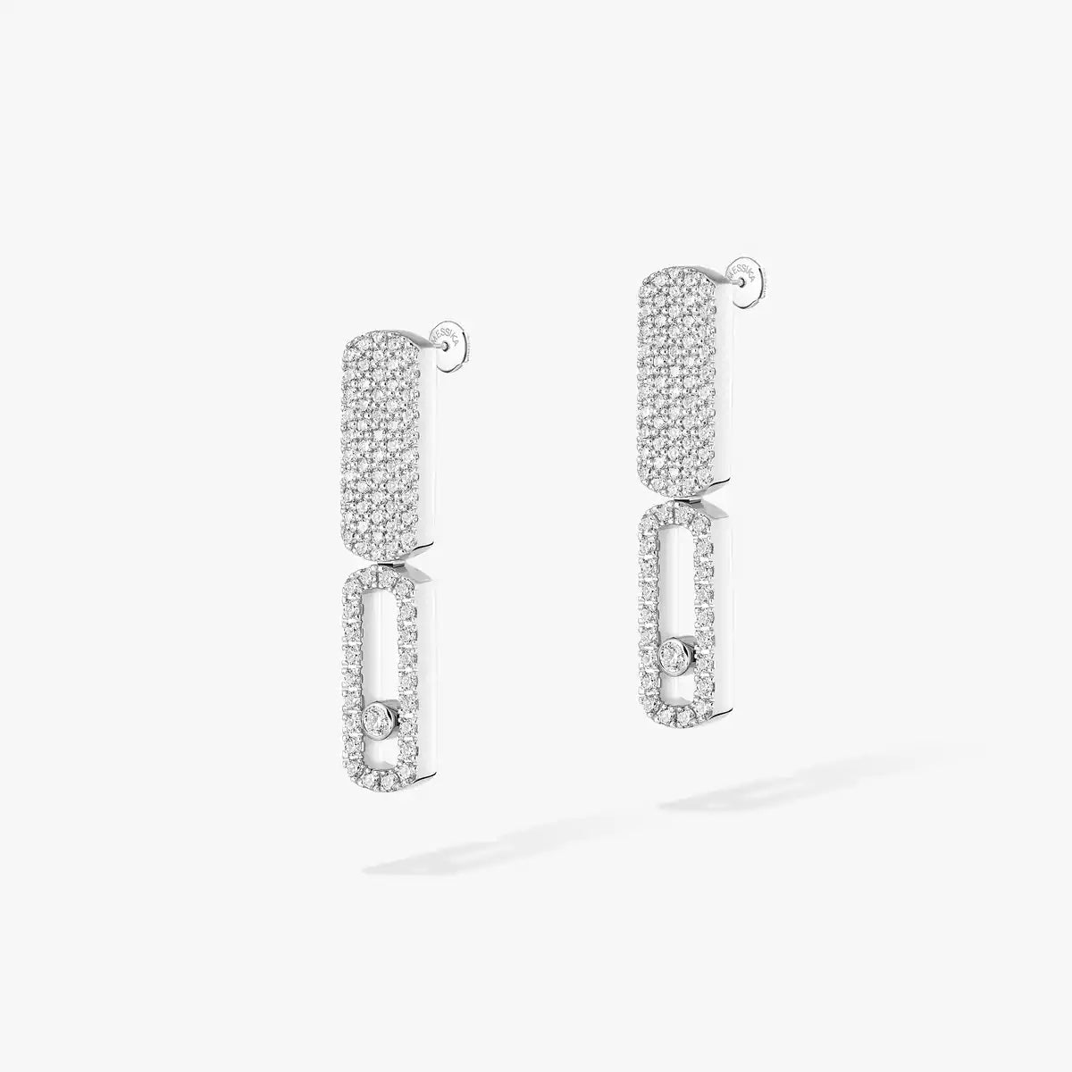 [⭐Mirelle]Imperial Move SM Diamond Earrings