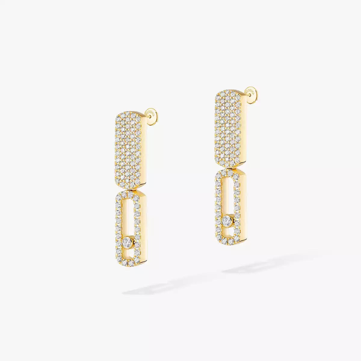 [⭐Mirelle]Imperial Move SM Diamond Earrings