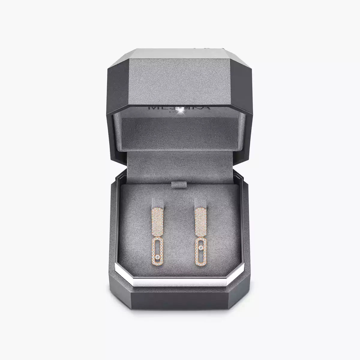 [⭐Mirelle]Imperial Move SM Diamond Earrings