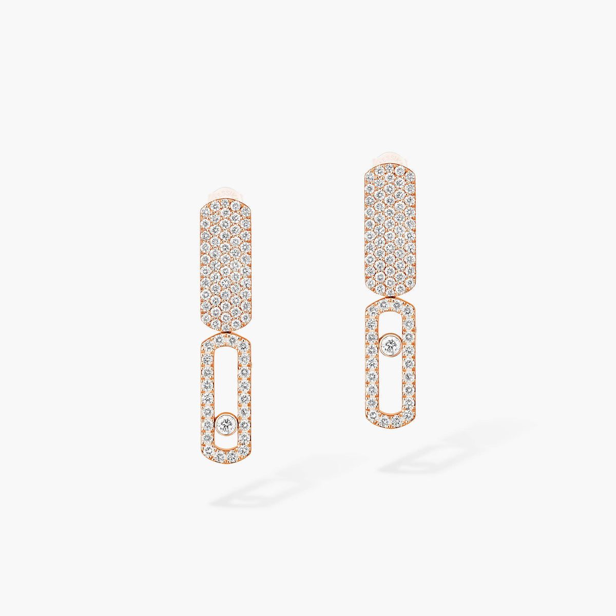 [⭐Mirelle]Imperial Move SM Diamond Earrings