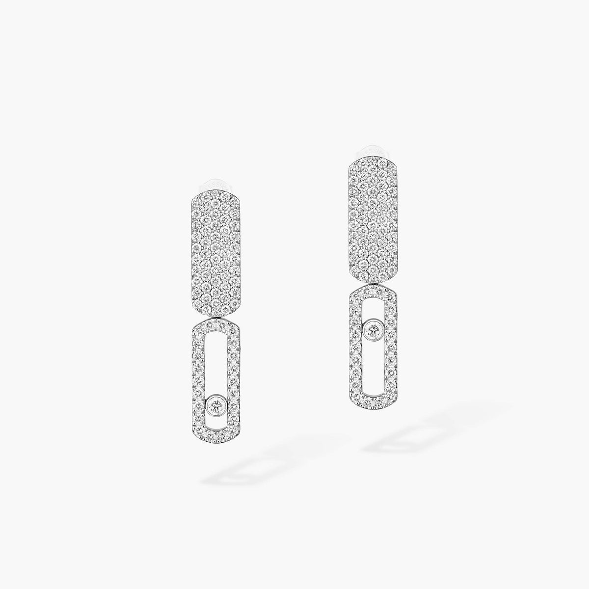 [⭐Mirelle]Imperial Move SM Diamond Earrings