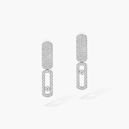 [⭐Mirelle]Imperial Move SM Diamond Earrings