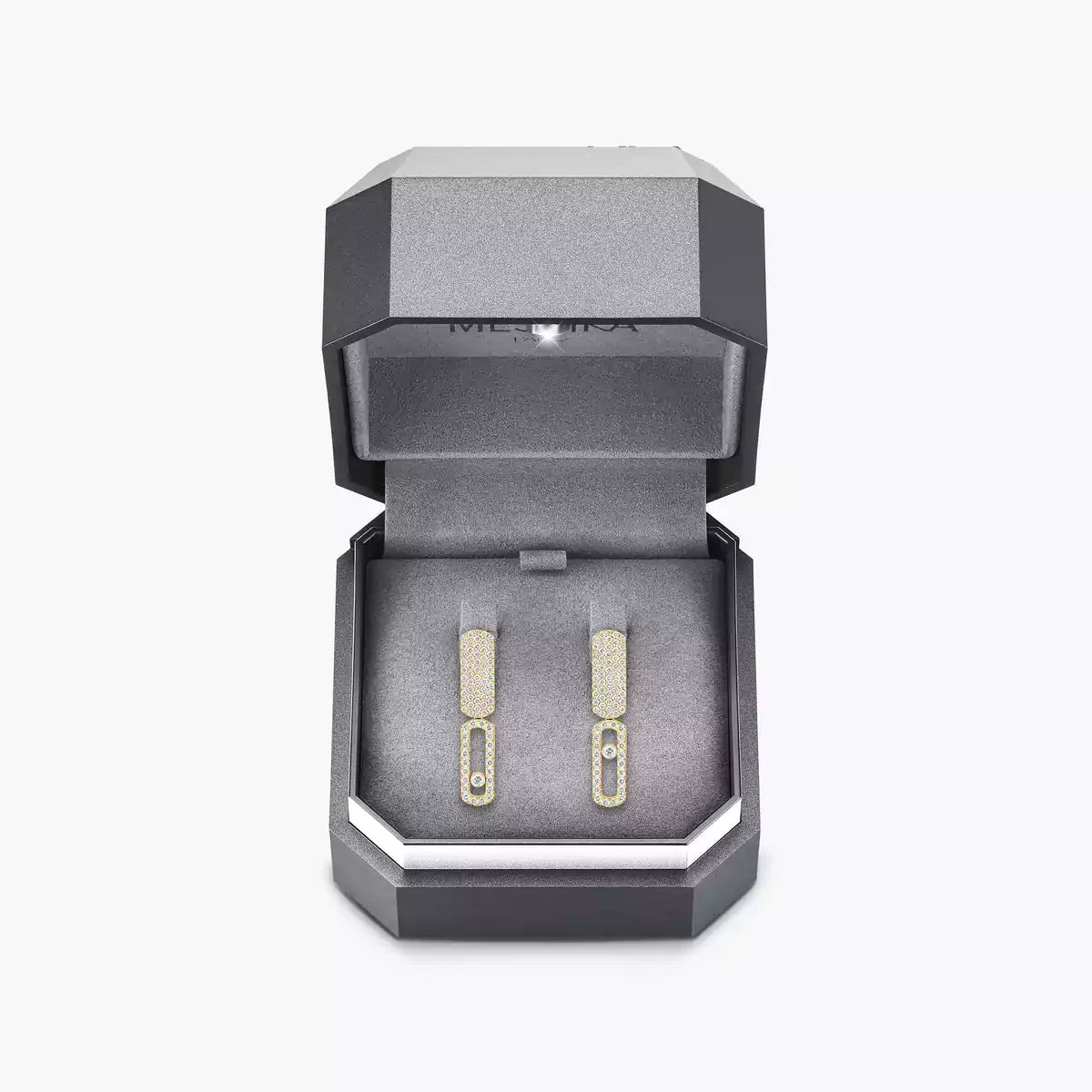 [⭐Mirelle]Imperial Move SM Diamond Earrings