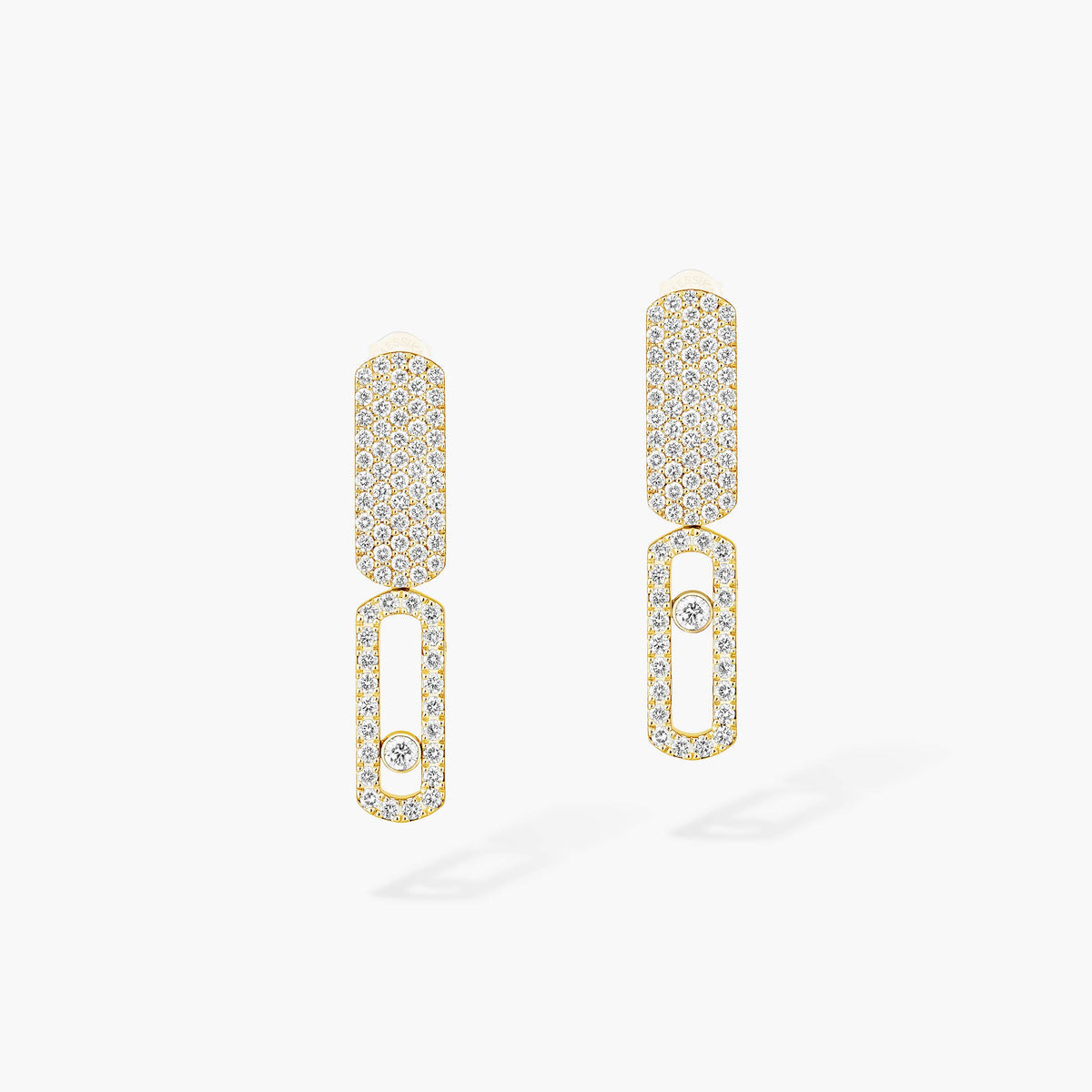 [⭐Mirelle]Imperial Move SM Diamond Earrings