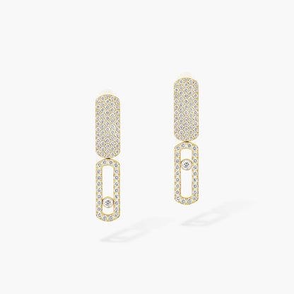 [⭐Mirelle]Imperial Move SM Diamond Earrings