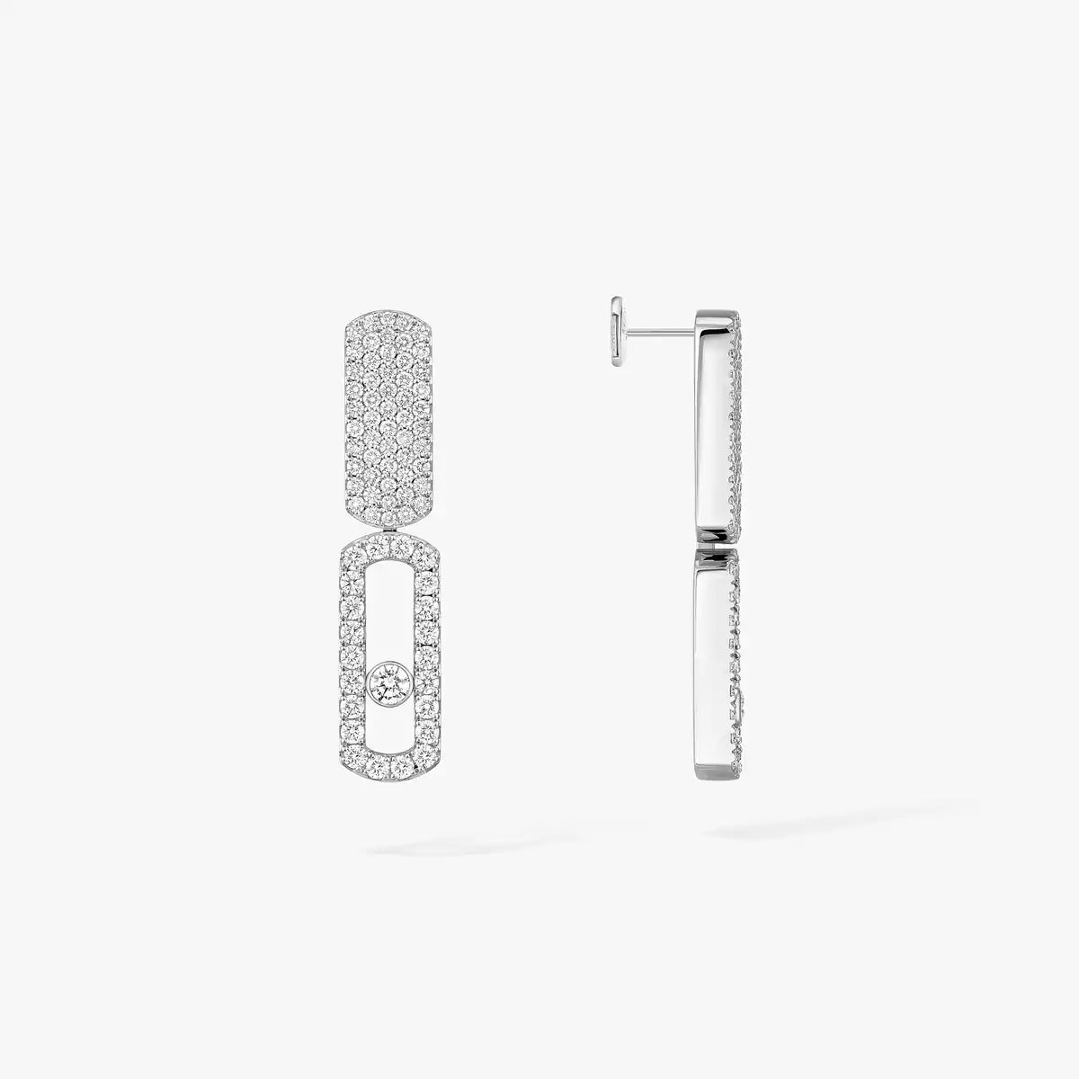 [⭐Mirelle]Imperial Move SM Diamond Earrings