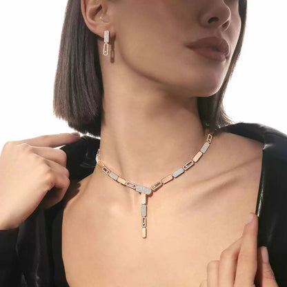 [⭐Mirelle]Imperial Move SM Diamond Earrings