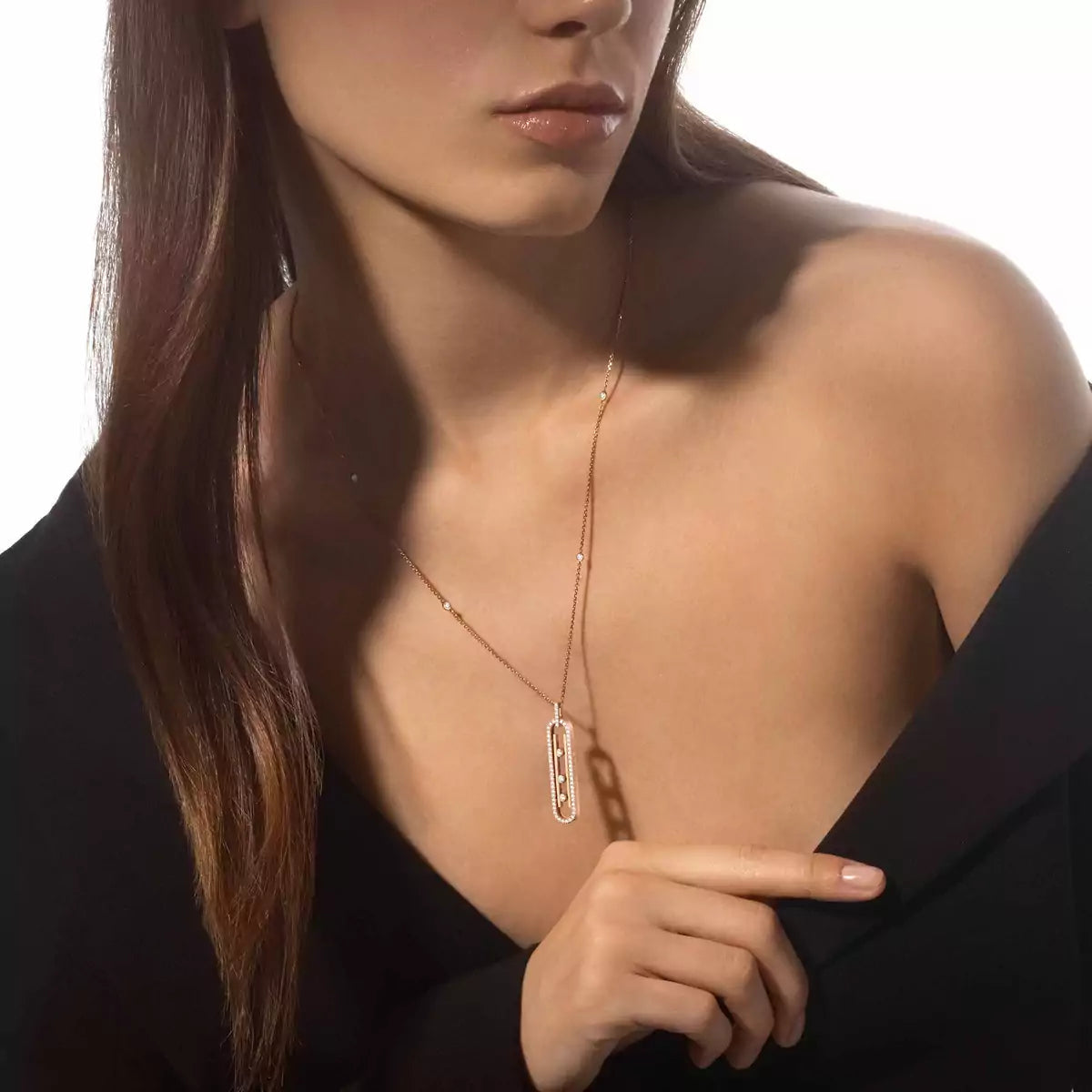 [⭐Mirelle]Diamond Necklace Move 10Th