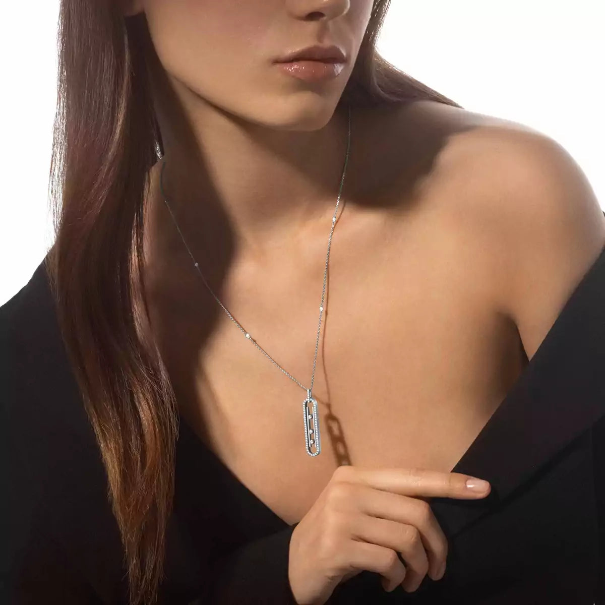 [⭐Mirelle]Diamond Necklace Move 10Th