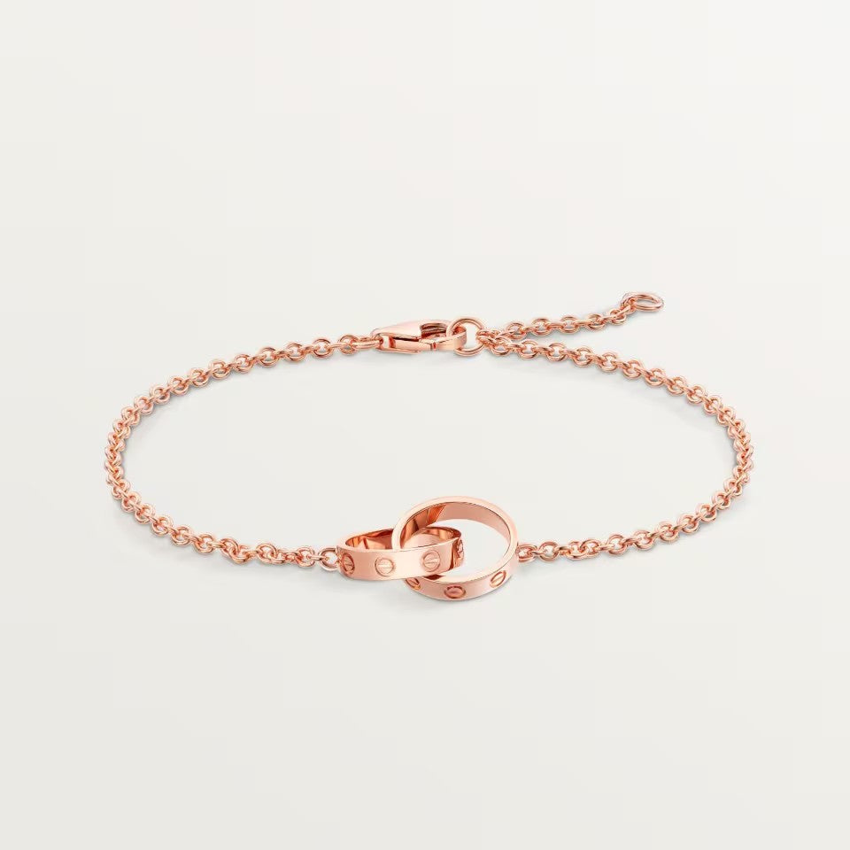 [⭐Mirelle]LOVE BRACELET DOUBLE RING