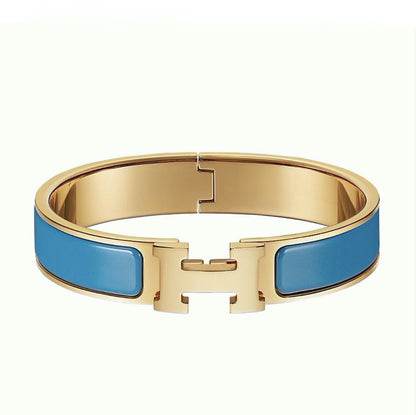 [⭐Mirelle]H BRACELET TURQUOISE 12MM