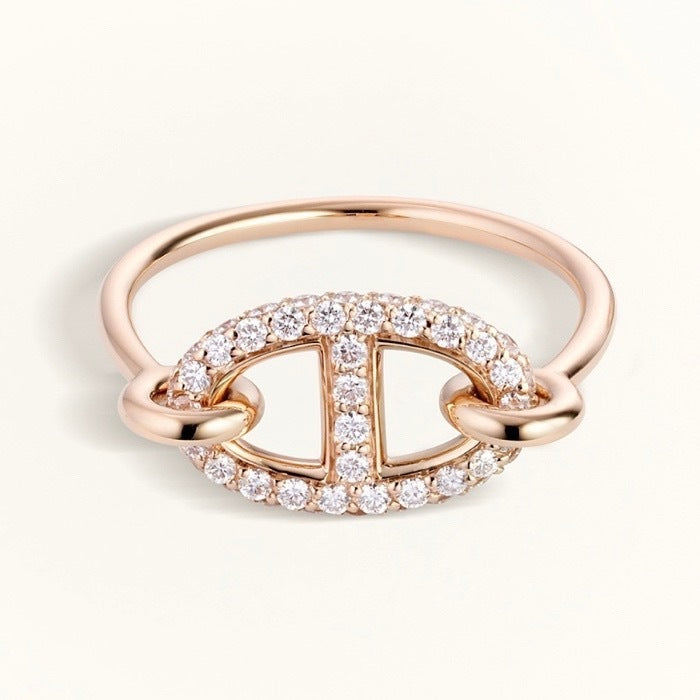 [⭐Mirelle]RONDE SMALL DIAMOND RING