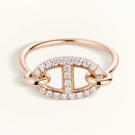 [⭐Mirelle]RONDE SMALL DIAMOND RING