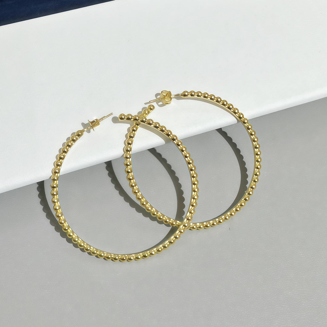 [⭐Mirelle] SMOOTH BEAD STUD EARRINGS