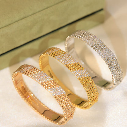 [⭐Mirelle]  FIVE-ROW DIAMOND BRACELET