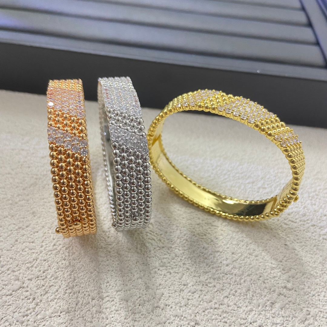 [⭐Mirelle]  FIVE-ROW DIAMOND BRACELET