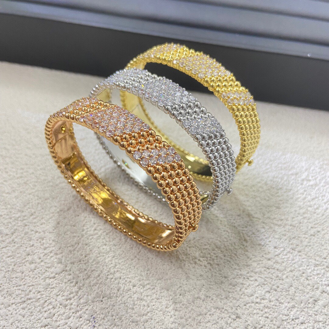 [⭐Mirelle]  FIVE-ROW DIAMOND BRACELET