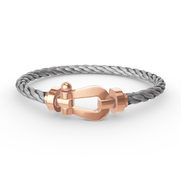 [⭐Mirelle]FORCE LARGE HORSESHOE NO DIAMOND BRACELET ROSE GOLD