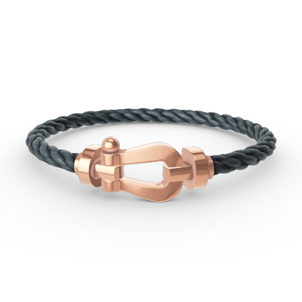 [⭐Mirelle]FORCE LARGE HORSESHOE NO DIAMOND BRACELET ROSE GOLD