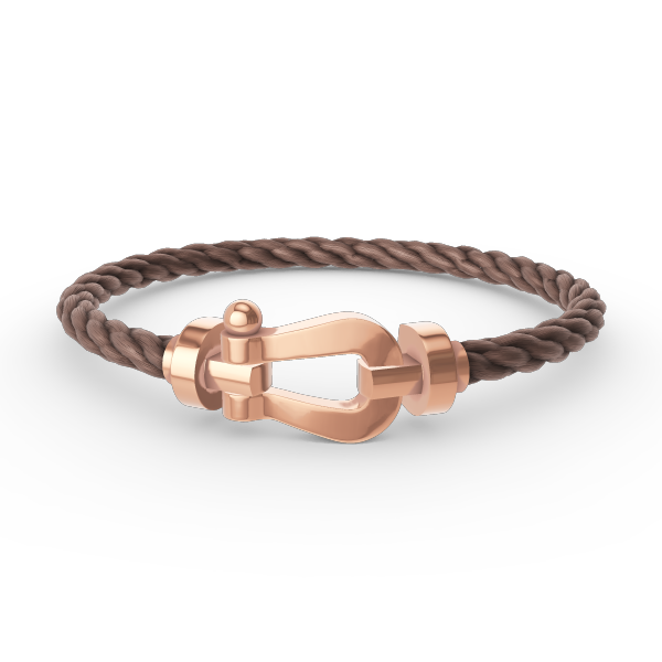[⭐Mirelle]FORCE LARGE HORSESHOE NO DIAMOND BRACELET ROSE GOLD